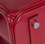 Birkin 30 Rubis Epsom PHW