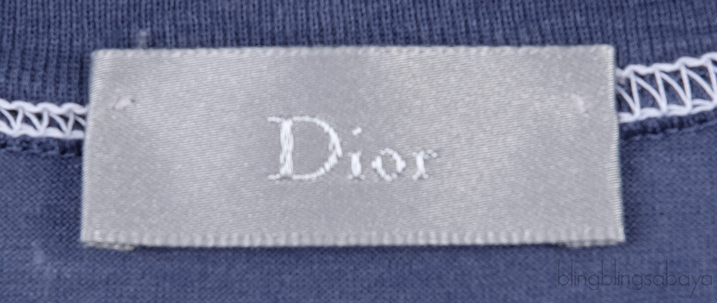 Blue Grey Men\'s V-neck T-shirt