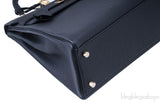 Kelly 32 Black Togo Retourne