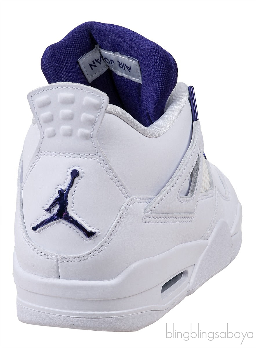 Air Jordan 4 Retro Sneakers Purple