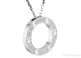 Love Diamond Paved Necklace