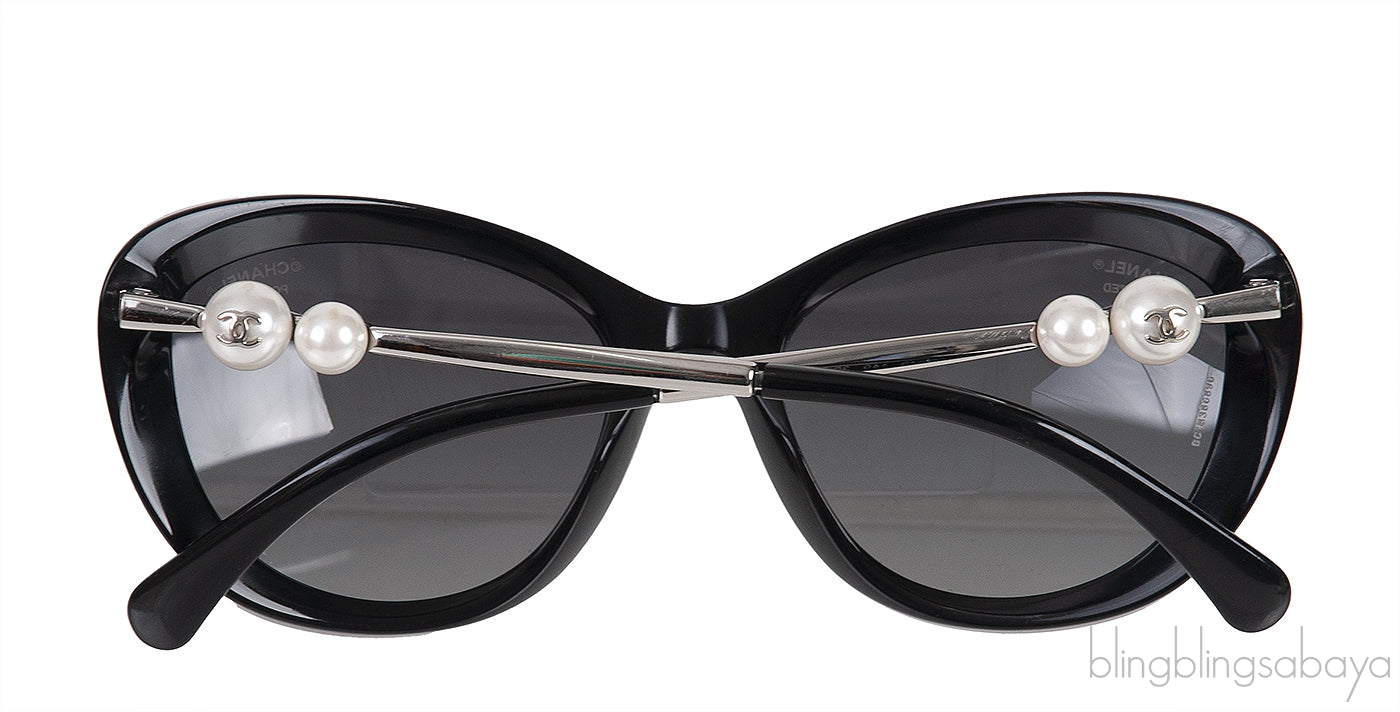 5340 H Black Frame Pearl Sunglasses