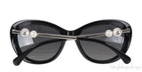 5340 H Black Frame Pearl Sunglasses