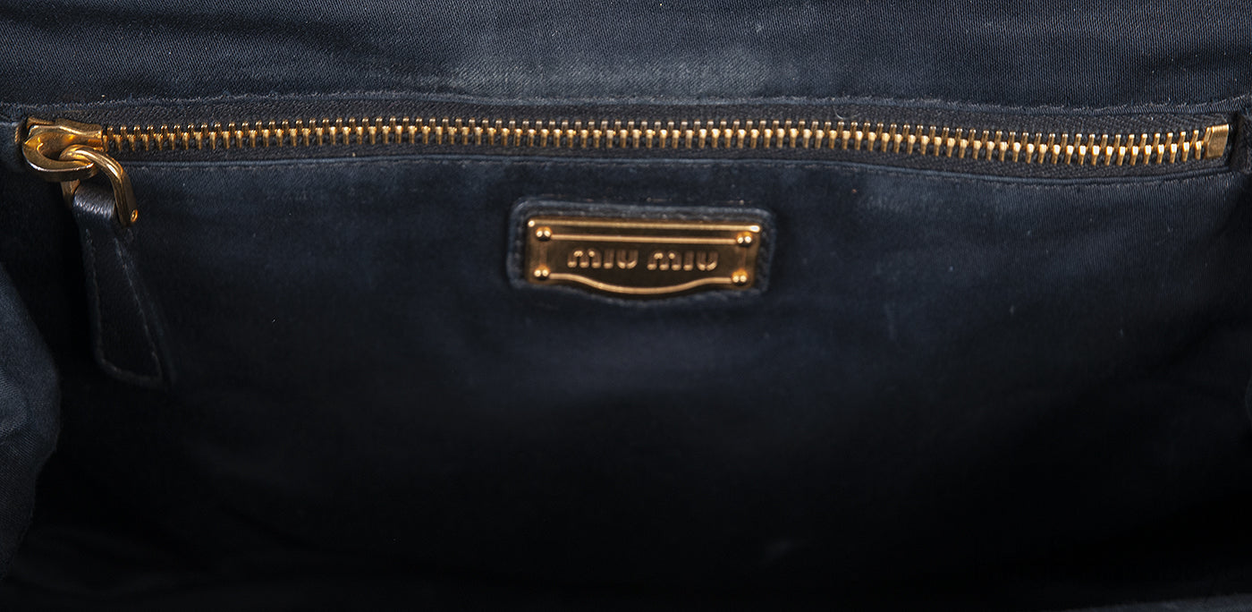 Matelasse Nappa Leather Shoulder Bag