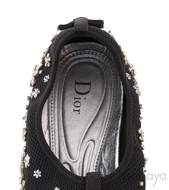 Black Dior Fushion Sneakers