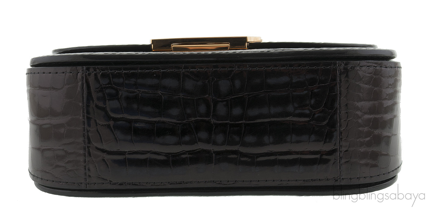 Vivienne Croc Shoulder Bag