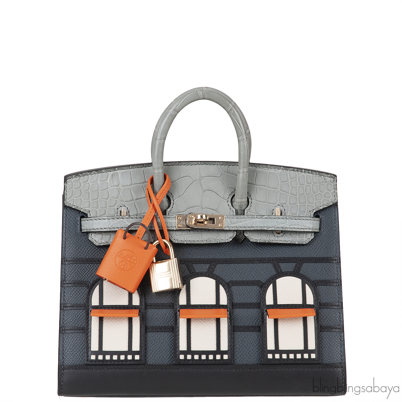 Birkin 20 Sellier Faubourg Rainy Days Crocodile Bag