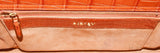 Darcy Orange Alligator Crocodile Bag