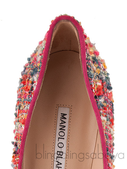 Tweed Multi-color Hangisi Pump