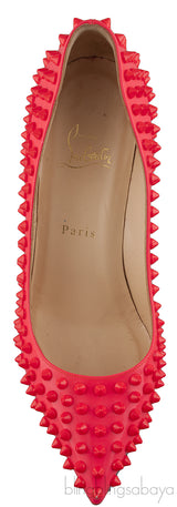 Pigalle Spikes Hot Pink Heels