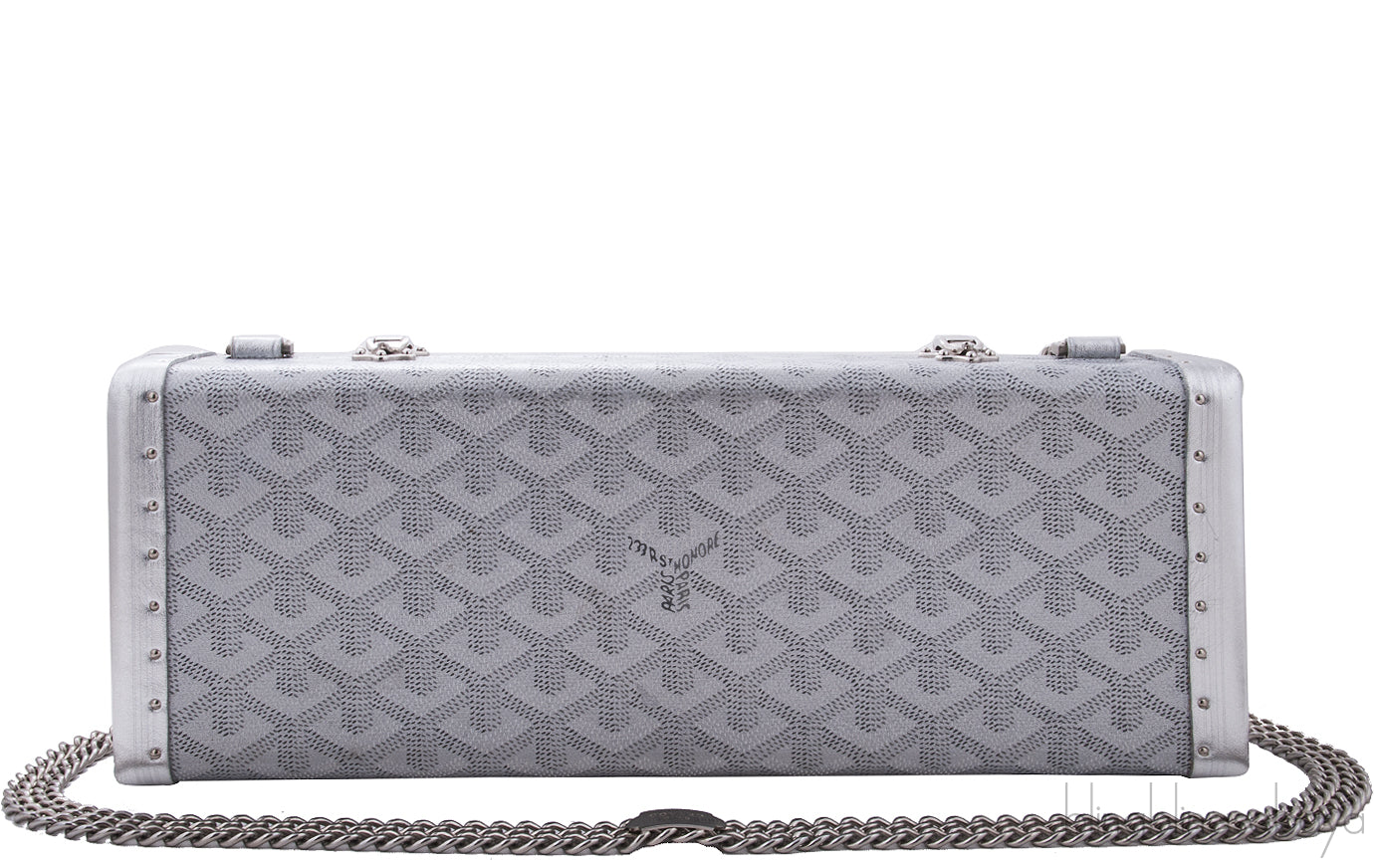 Silver Saint Honore Clutch