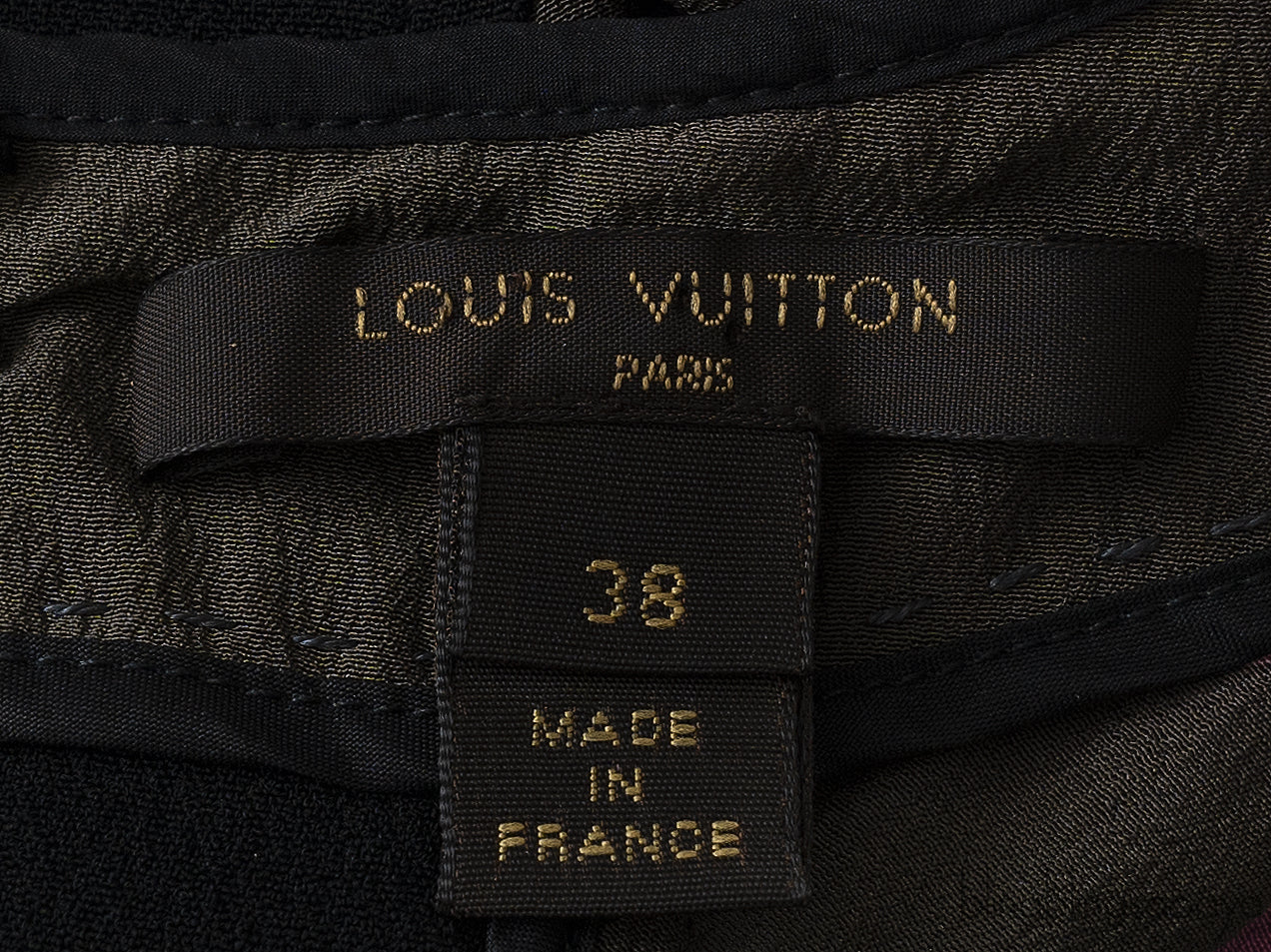 Louis Vuitton Printed Logo Blouse