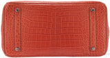 Birkin 35 Geranium Matte Crocodile