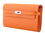 Kelly Classique To Go Wallet Apricot PHW