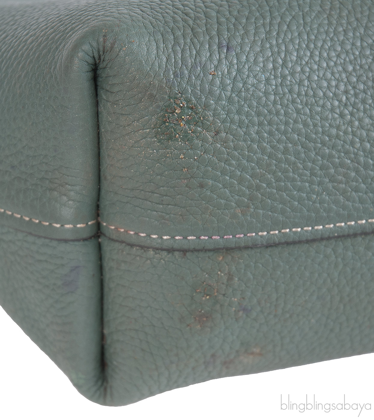 Moynat Quattro Reversible Bi-color Leather Tote