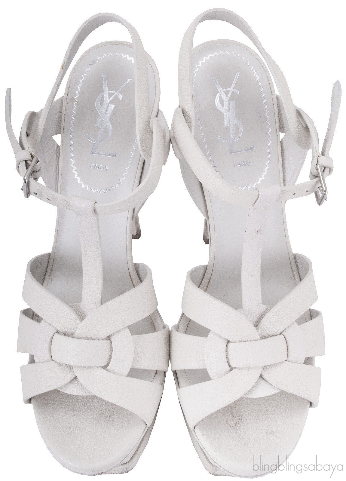 Pearl White Tribute Sandals