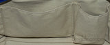 Blue Patent Puzzle Quilted Flap Bag