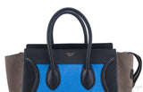 Mini Luggage Tricolor Blue