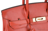 Birkin 30 Tadelakt Capucine GHW