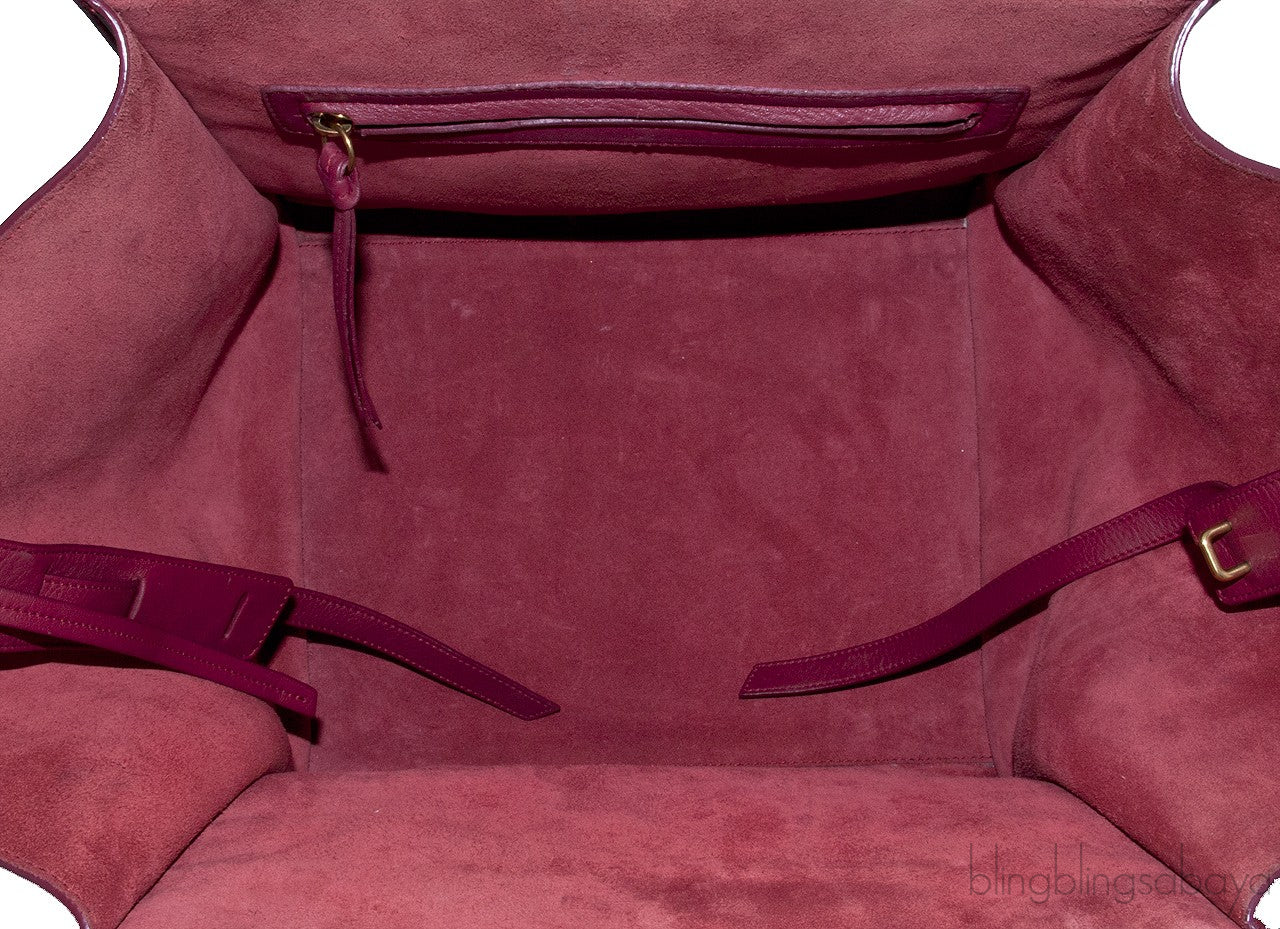 Phantom Burgundy Handbag