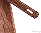Birkin 30 Barenia Crocodile Bag