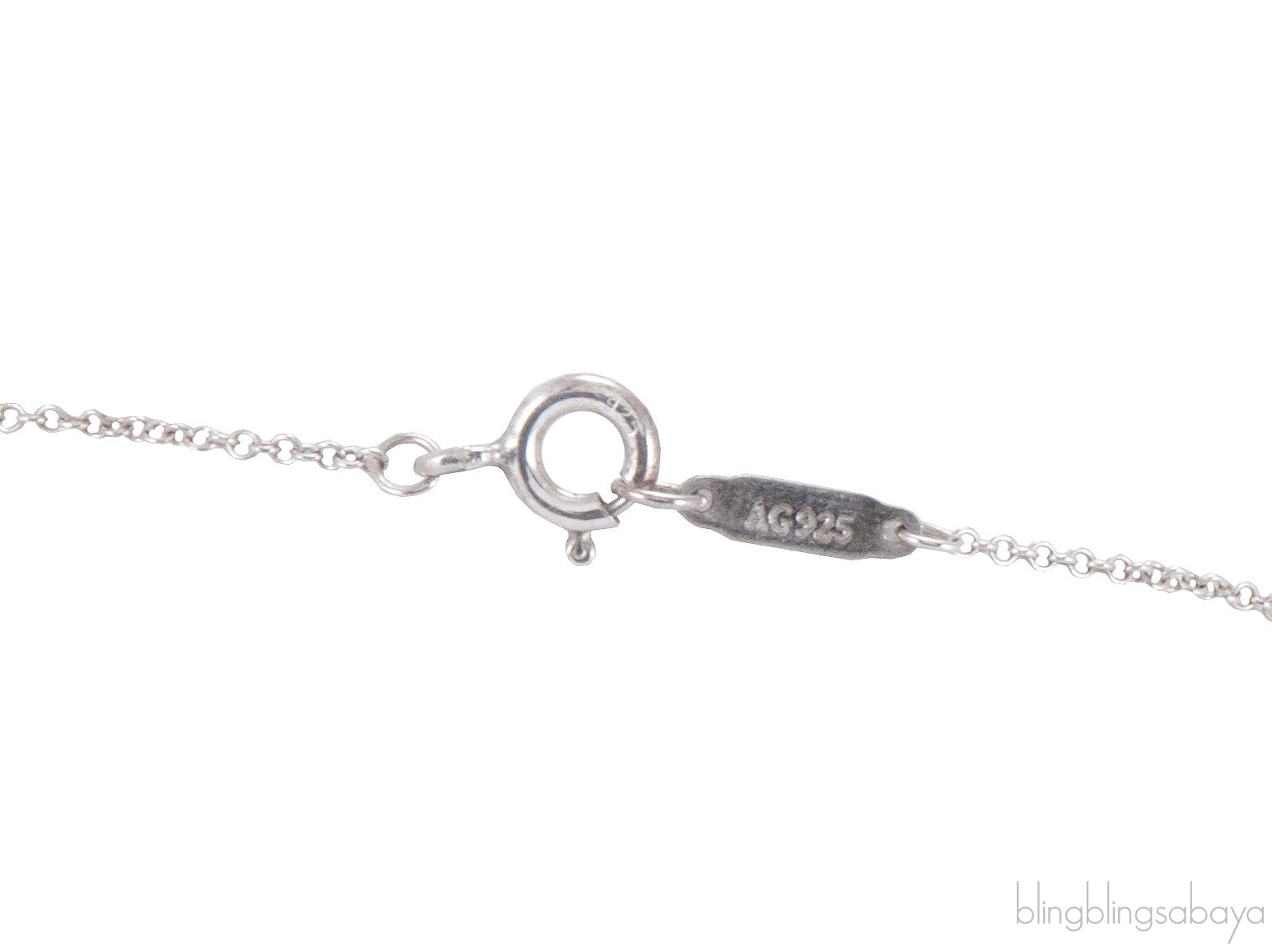 1837 Circle Silver Necklace Pendant
