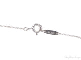1837 Circle Silver Necklace Pendant