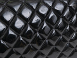 Chanel Black Patent Maxi Double Flap Quilted Bag
