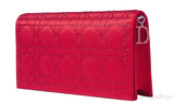 Red Strass Evening Shoulder Clutch