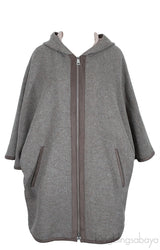Grey Hooded Jacket