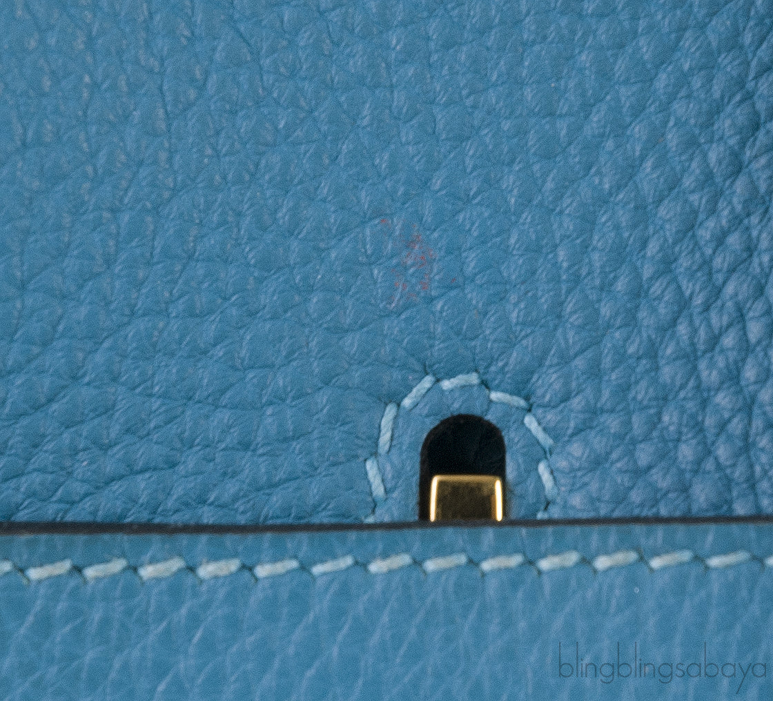 Birkin 30 Turquoise Togo GHW