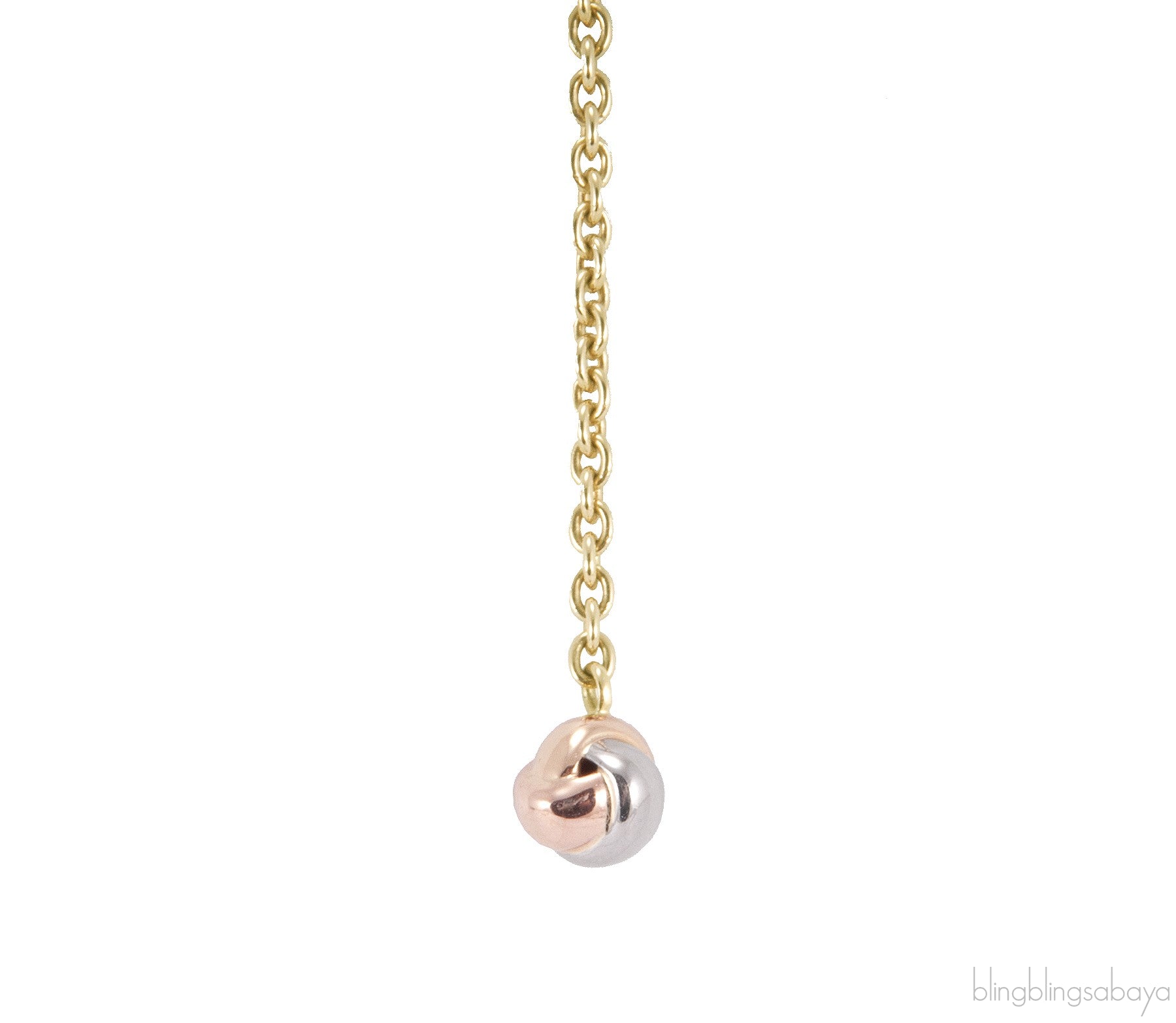 Baby Trinity Necklace & Earrings Set