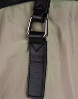 Taupe Nylon Tote bag