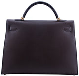 Kelly 40 Choco Epsom Sellier