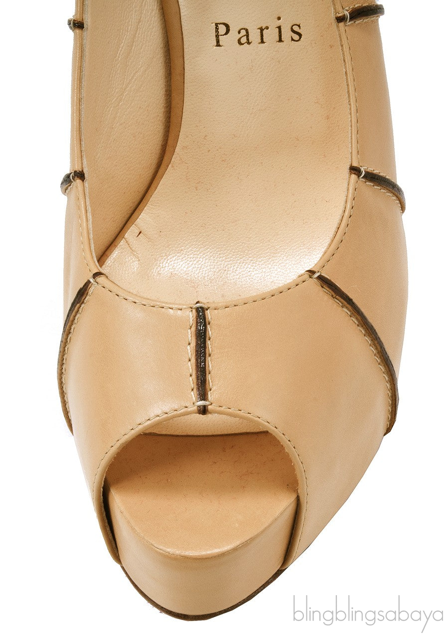 Super Prive 120 Peep Toes