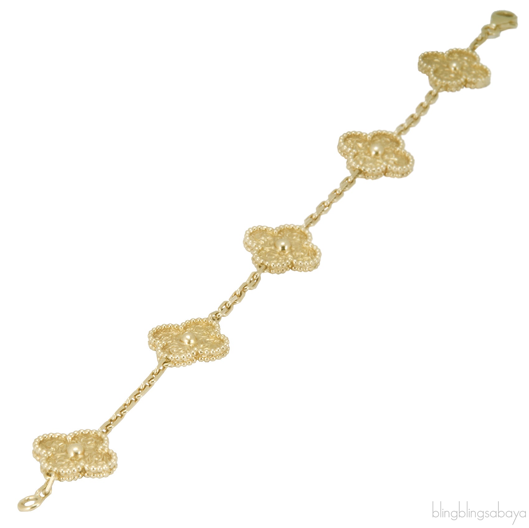 Vintage Alhambra Bracelet 5 Motif