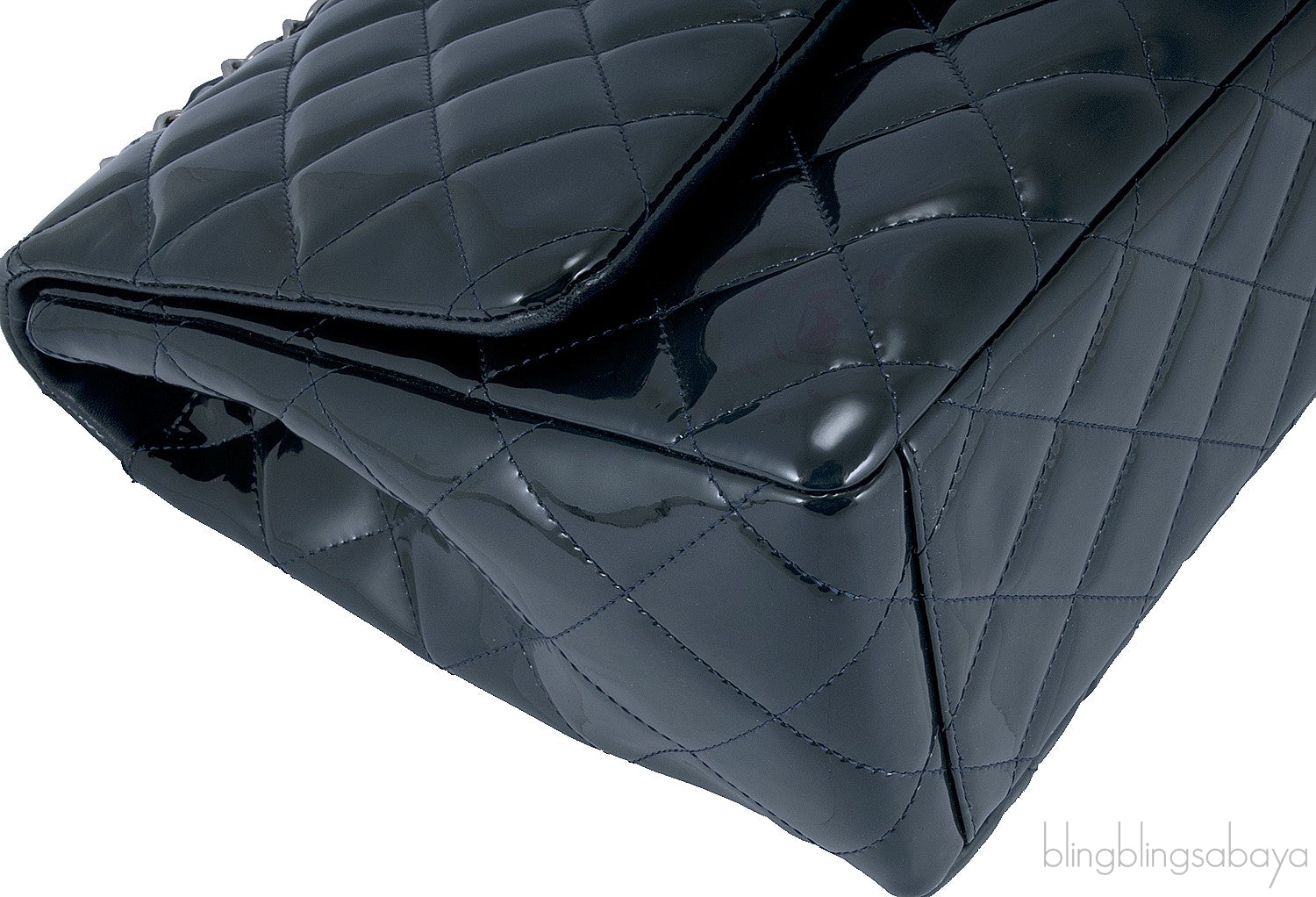 Dark Army Green Maxi Flap Bag