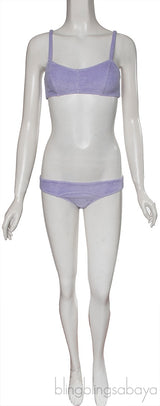Lilac Stretch Bikini & Top