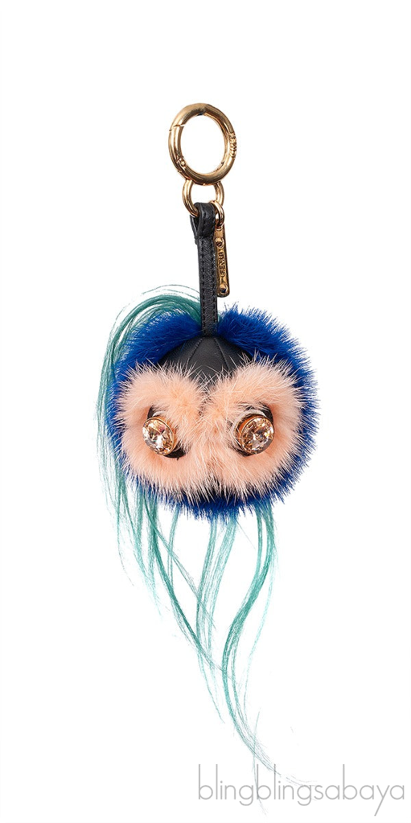 Bird Mohawk Monster Charm