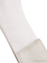 Lilico Appliquéd White Leather Sandals