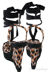 Isabelle Leopard Print Wedge