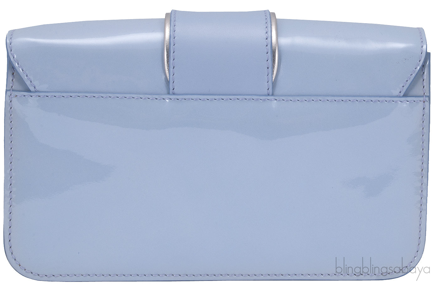 Light Blue Patent Cross-body Bag*