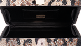 Dolce & Gabbana Leopard Crystal Hard Clutch Shoulder Bag