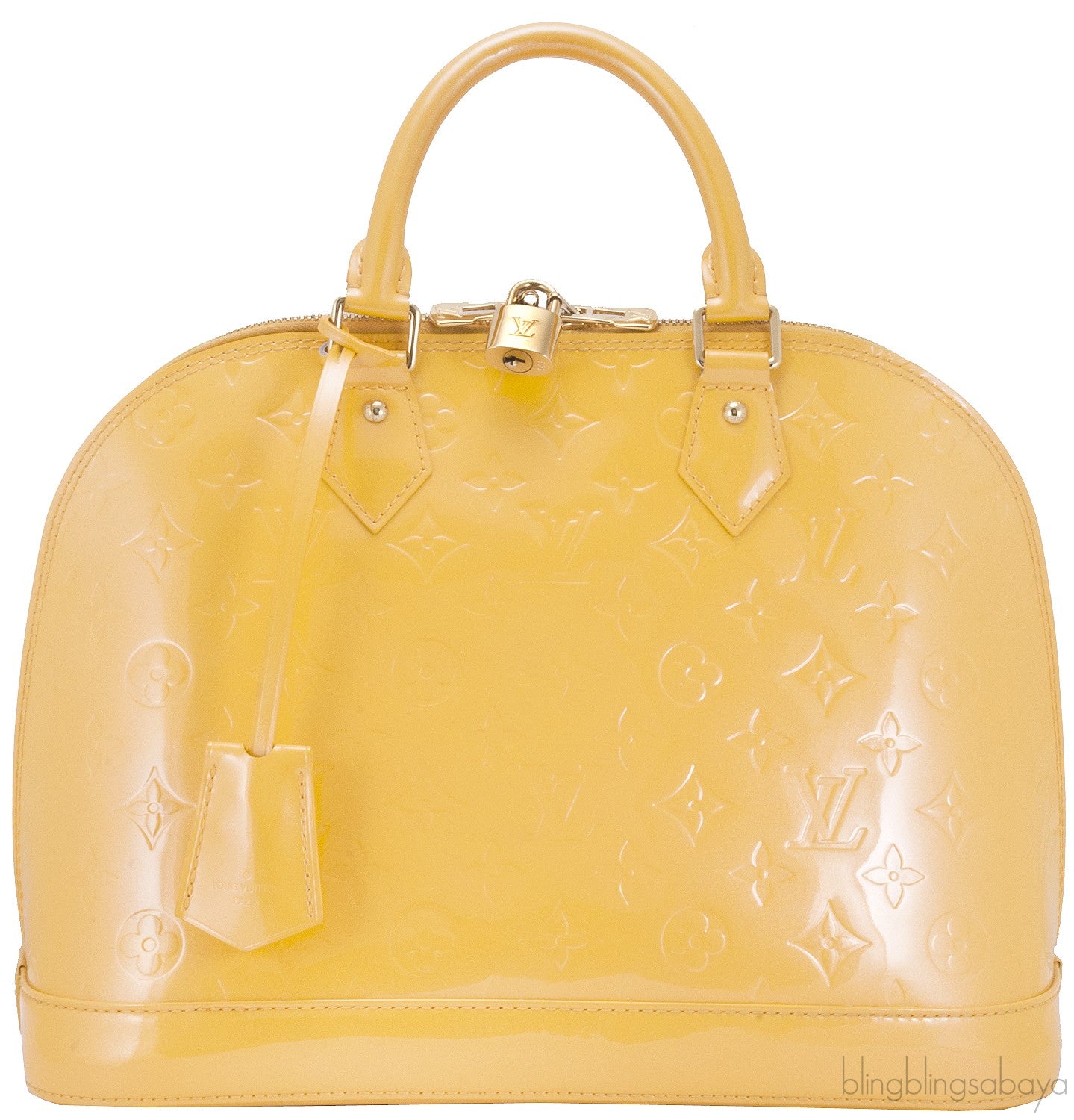 Alma Jaune Passion Monogram Vernis