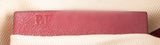 Dark Red Rockstud Large Clutch