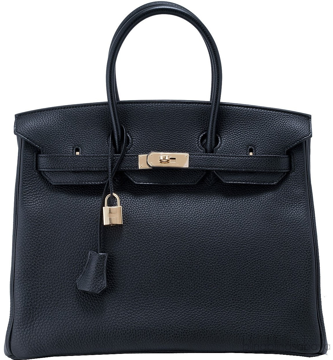 Birkin 35 Black Togo GHW