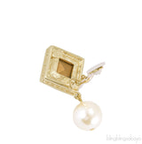Crystal Pearl Drop Earrings