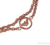 Rose Gold Plated Silver Bracelet*