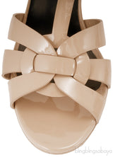 Nude Patent Leather Tribute