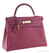 Kelly 32 Red Grenat Togo GHW